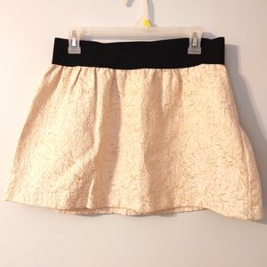 Delias gold and white skirt large